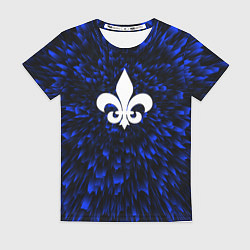 Женская футболка Saints Row blue energy