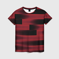 Футболка женская Color red square, цвет: 3D-принт