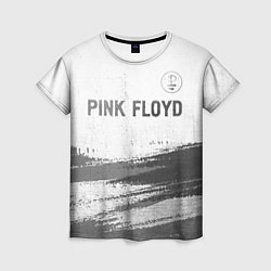 Футболка женская Pink Floyd - white gradient посередине, цвет: 3D-принт