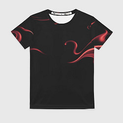 Футболка женская Color red abstraction, цвет: 3D-принт