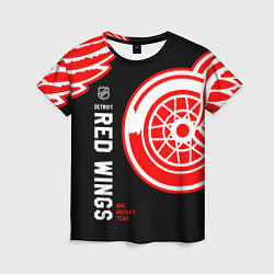 Женская футболка Detroit Red Wings team