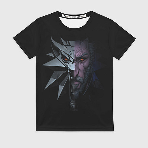 Женская футболка Рожденный в Битве - Ведьмак 3 / 3D-принт – фото 1