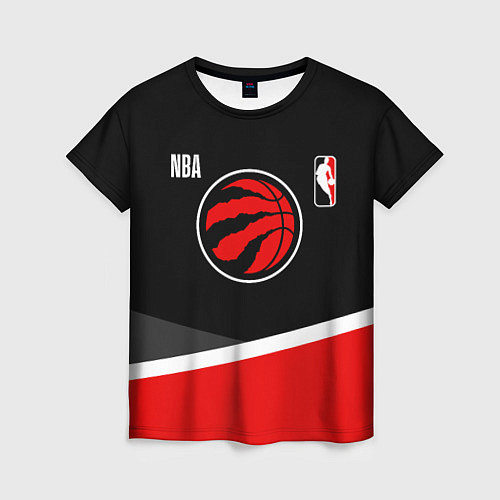 Женская футболка Toronto Raptors - basketball / 3D-принт – фото 1
