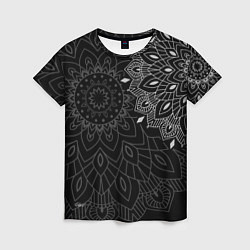 Футболка женская Солнечный узор, цвет: 3D-принт