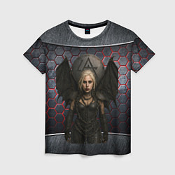 Футболка женская Леди Гага в стиле вампирши, цвет: 3D-принт
