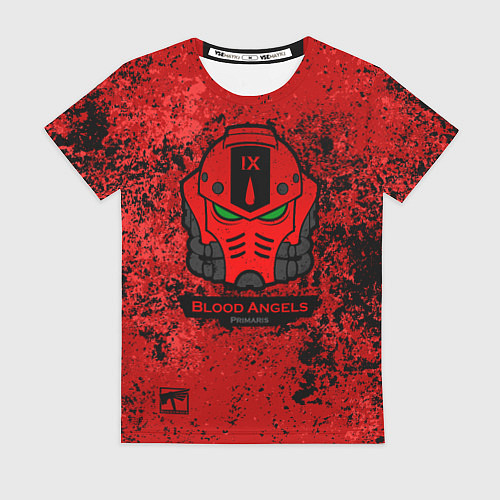 Женская футболка Примарис - Кровавые Ангелы / 3D-принт – фото 1