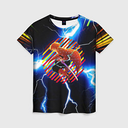 Футболка женская Anime Demon Slayer Zenitsu, цвет: 3D-принт