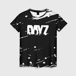 Женская футболка Dayz брызги красок