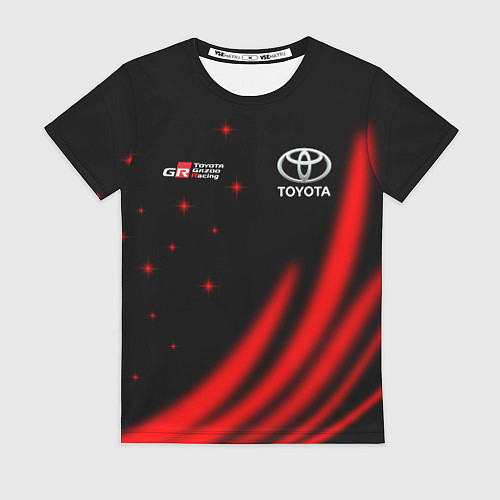 Женская футболка Toyota GR Gazoo Racing / 3D-принт – фото 1