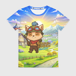 Женская футболка League of legends Тимо