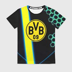 Футболка женская Borussia соты броня, цвет: 3D-принт