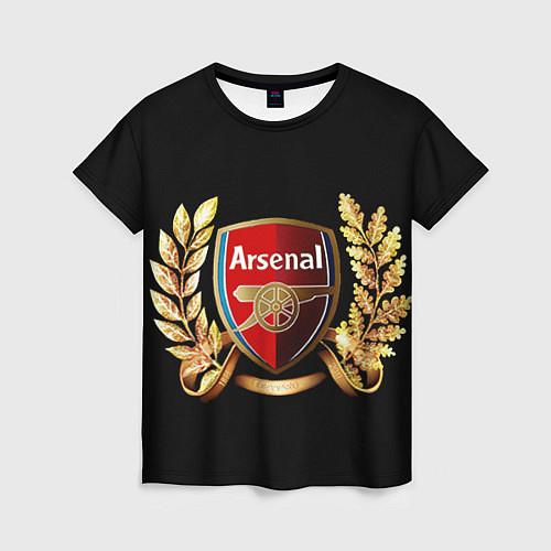 Женская футболка Arsenal / 3D-принт – фото 1