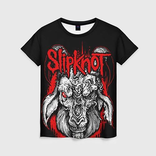Женская футболка Slipknot / 3D-принт – фото 1