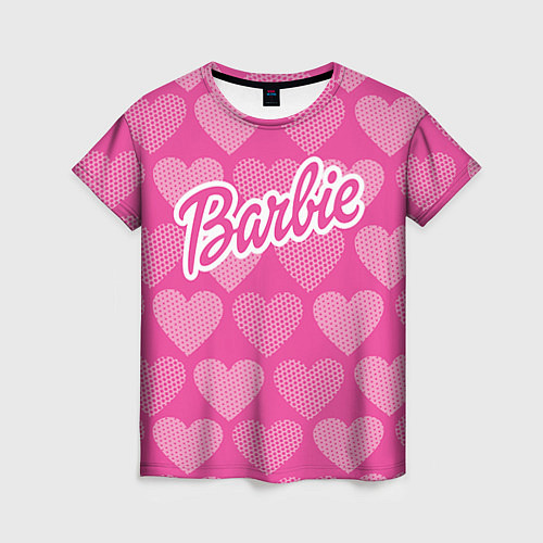 Женская футболка Barbie / 3D-принт – фото 1
