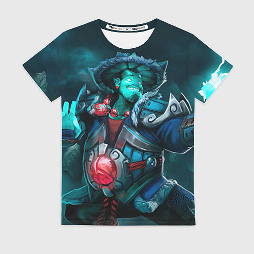 Женская футболка Storm Spirit / 3D-принт – фото 1