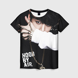 Женская футболка BTS: Hood by air