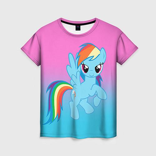 Женская футболка My Little Pony / 3D-принт – фото 1