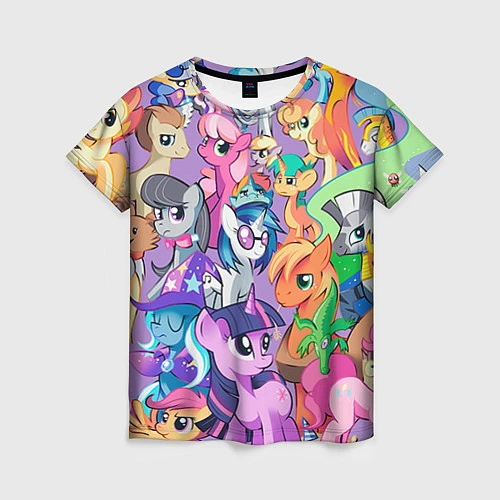 Женская футболка My Little Pony / 3D-принт – фото 1