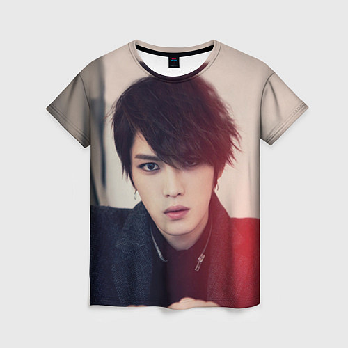 Женская футболка Kim JaeJoong / 3D-принт – фото 1