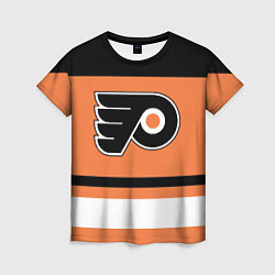 Футболка женская Philadelphia Flyers, цвет: 3D-принт