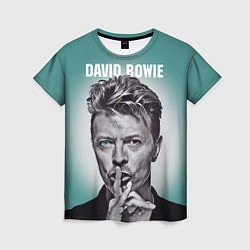 Женская футболка Дэвид Боуи: тишина