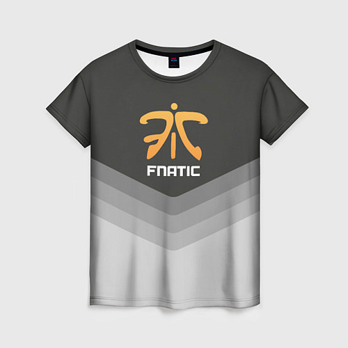 Женская футболка Fnatic Uniform / 3D-принт – фото 1
