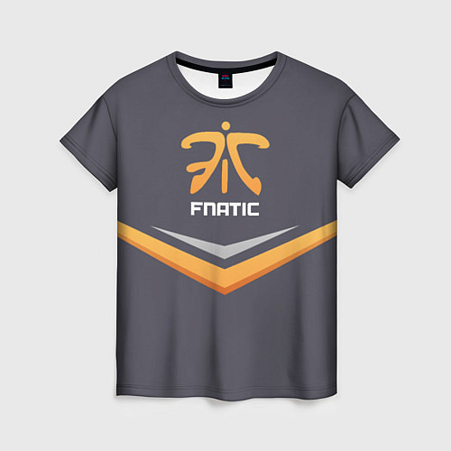 Женская футболка Fnatic Arrows / 3D-принт – фото 1