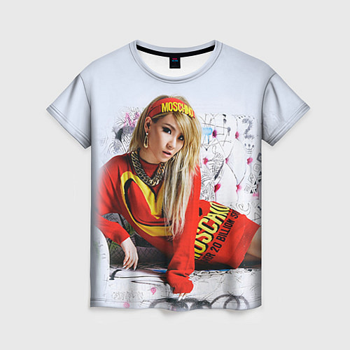 Женская футболка K pop CL / 3D-принт – фото 1