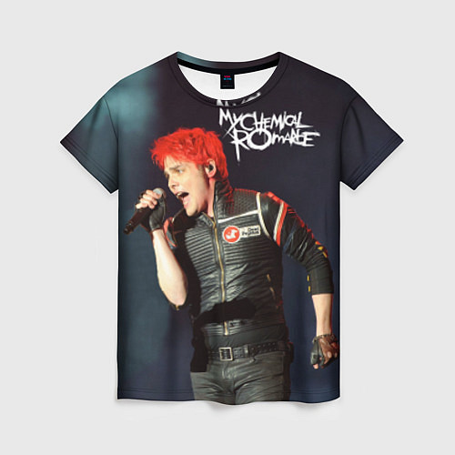 Женская футболка Gerard Way / 3D-принт – фото 1