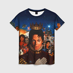 Женская футболка Michael Jackson: Pop King