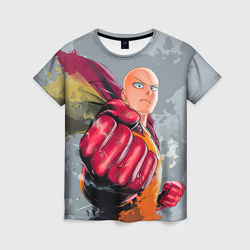 Женская футболка One Punch Man Fist / 3D-принт – фото 1