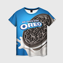 Футболка женская Oreo, цвет: 3D-принт