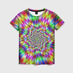 Женская футболка Спектральная иллюзия