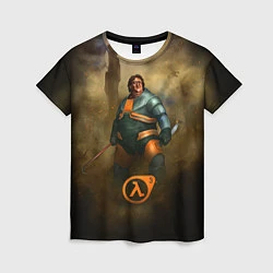 Женская футболка HL3: Gabe Newell