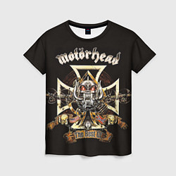 Футболка женская Motorhead: The best of, цвет: 3D-принт