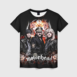 Футболка женская Motorhead Band, цвет: 3D-принт