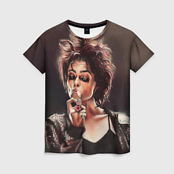 Женская футболка Марла с сигаретой