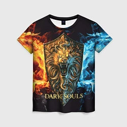 Женская футболка Dark Souls: Lion Shield