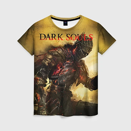 Женская футболка Dark Souls: Braveheart / 3D-принт – фото 1