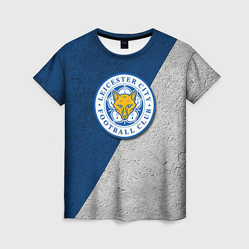 Женская футболка Leicester City FC / 3D-принт – фото 1