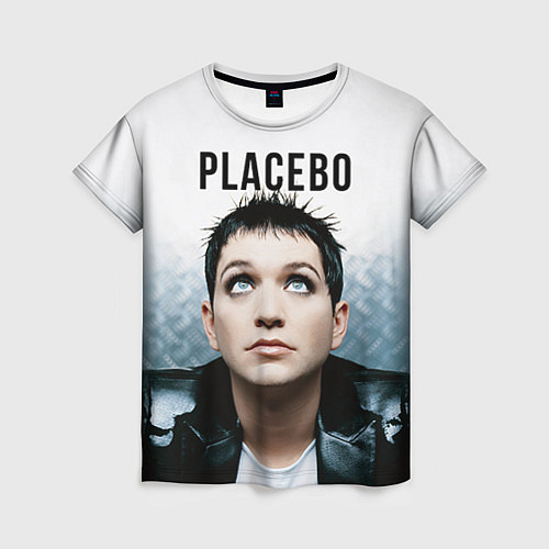 Женская футболка Placebo: Brian Molko / 3D-принт – фото 1