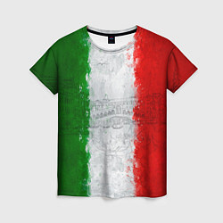 Футболка женская Italian, цвет: 3D-принт