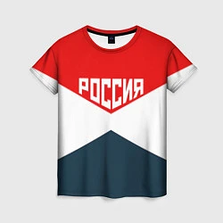 Женская футболка Форма России