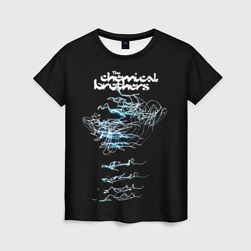 Женская футболка Chemical Brothers: autograph / 3D-принт – фото 1