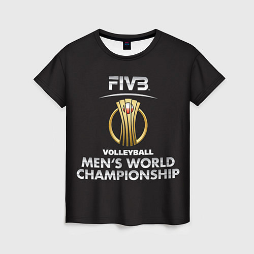 Женская футболка Волейбол 93 / 3D-принт – фото 1