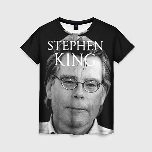 Женская футболка Stephen King / 3D-принт – фото 1