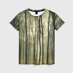 Женская футболка Чарующий лес