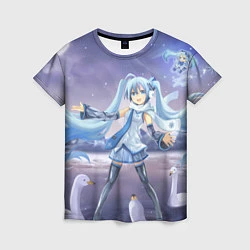 Женская футболка Hatsune Miku