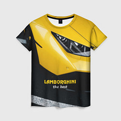Футболка женская Lamborghini the best, цвет: 3D-принт