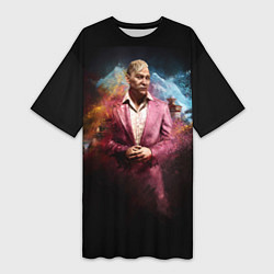 Футболка женская длинная Far Cry 4: Spray, цвет: 3D-принт